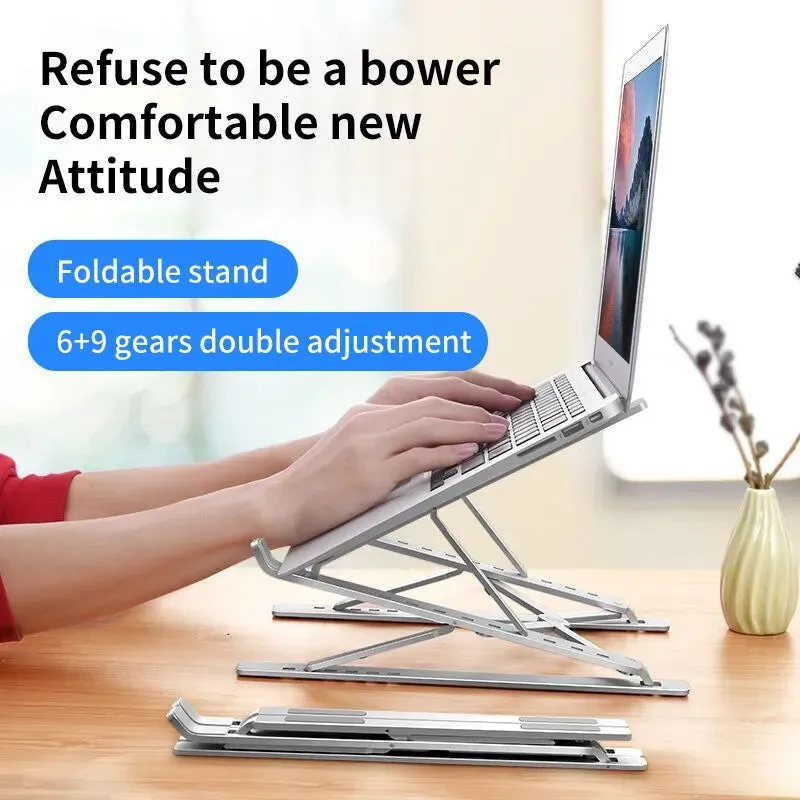 Adjustable Folding Laptop Stand for Heat Dissipation