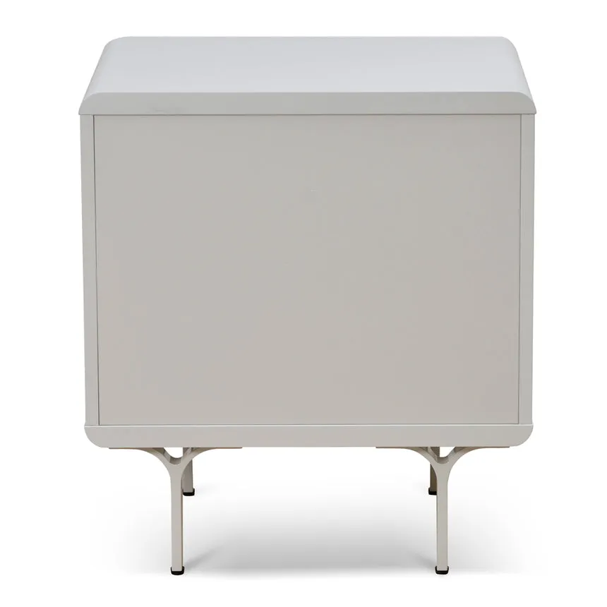 Bedside Table - Light Grey