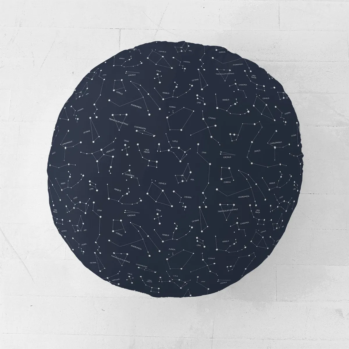 Custom Hanging Canopy Tent   Oversized Floor Pillow | Captivating Constellations