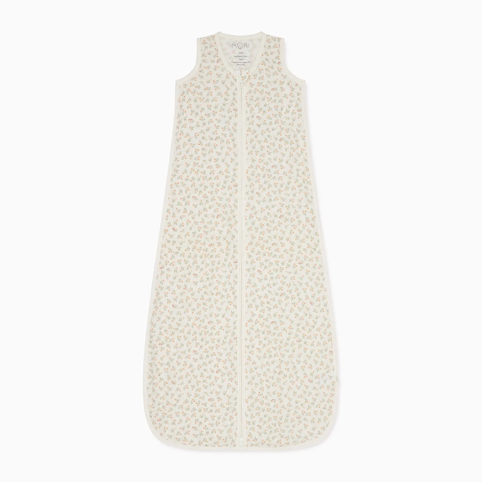 Floral Muslin Front Opening Sleeping Bag