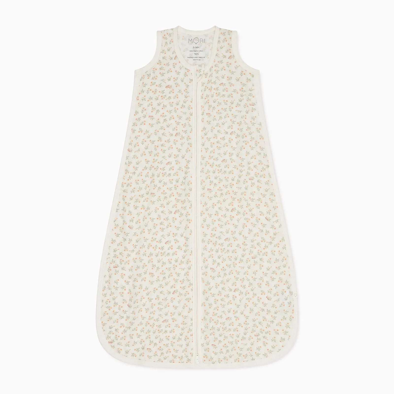 Floral Muslin Front Opening Sleeping Bag