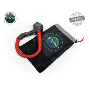 OVS Soft Shackle 7/16" 41,000 lb. With Loop & Abrasive Sleeve - 23" With Storage Bag