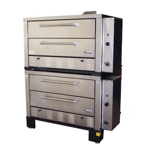 Peerless CW62PSC Double Stack Gas Deck Oven