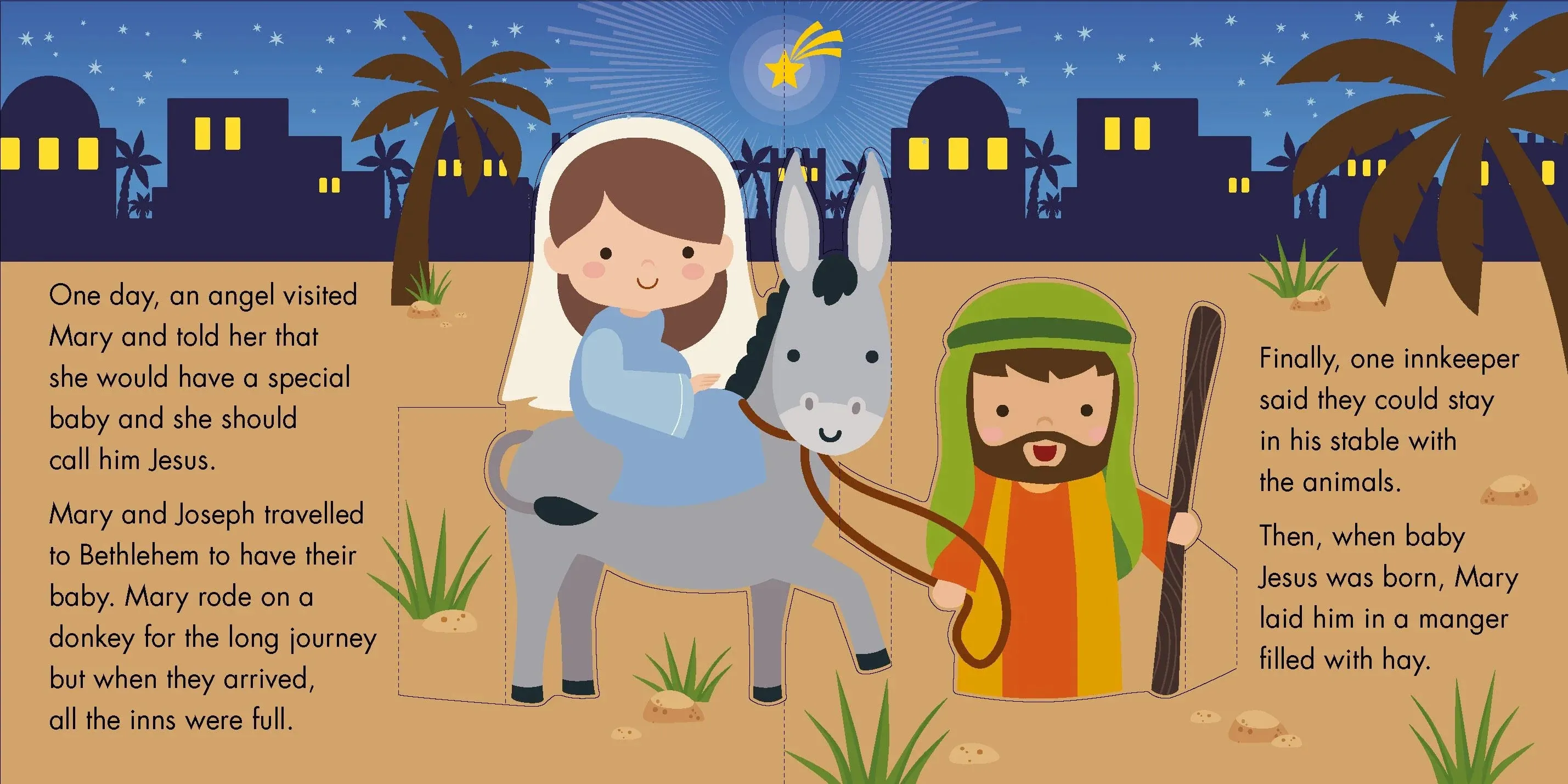 Pop-Up Book - The Nativity