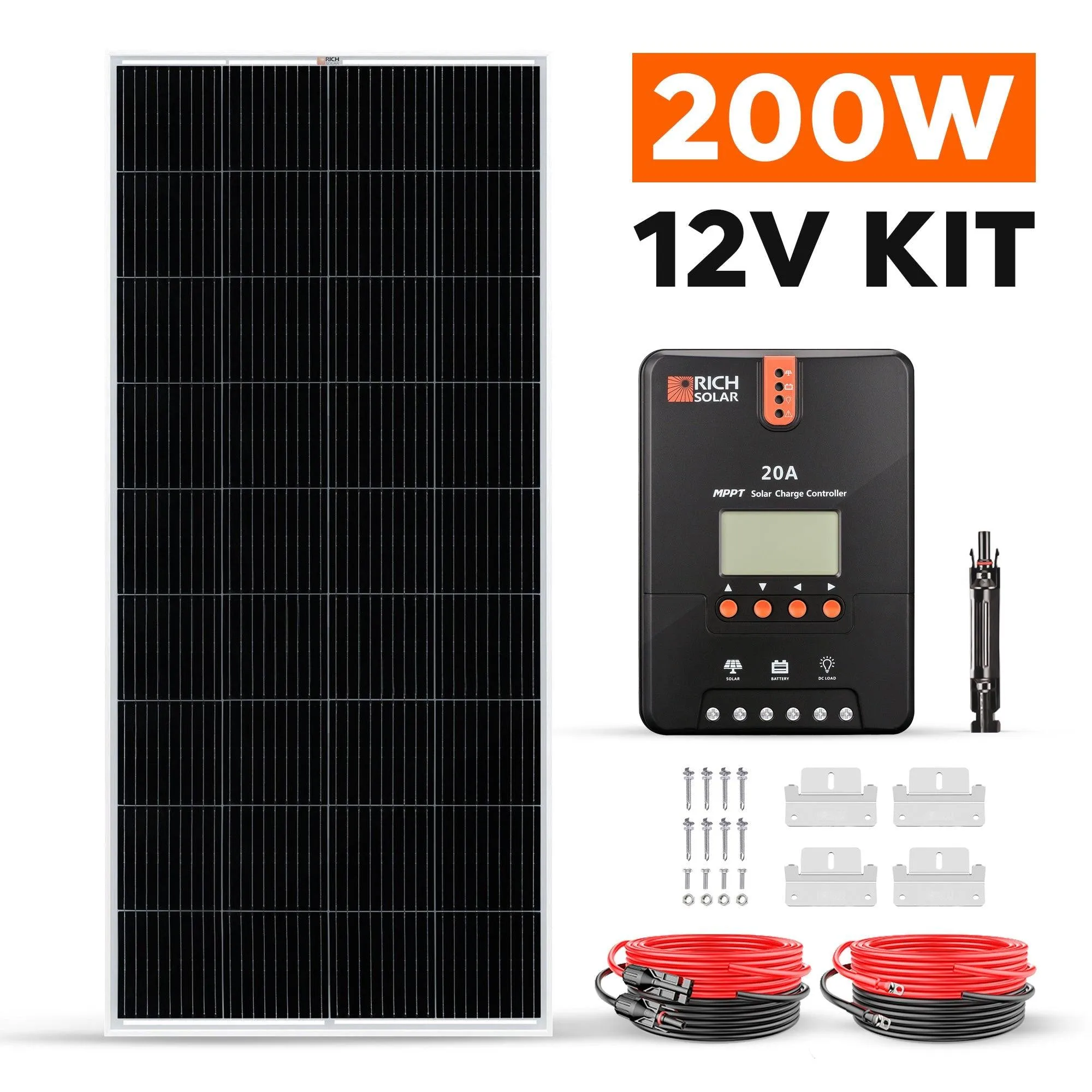 Rich Solar - 200 Watt Solar Kit